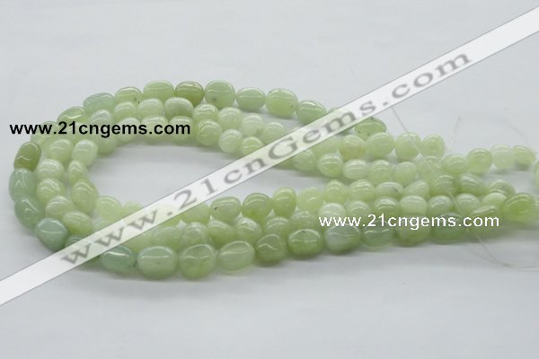 CNG218 15.5 inches 11*15mm nuggets New jade gemstone beads