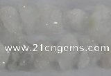 CNG2207 15.5 inches 10*14mm - 13*18mm nuggets plated druzy quartz beads