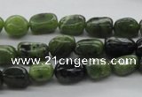 CNG222 15.5 inches 7*9mm nuggets canadian jade gemstone beads