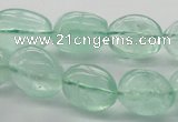 CNG227 15.5 inches 12-20mm*16-25mm nuggets green fluorite beads