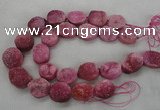 CNG2413 15.5 inches 22*28mm - 28*35mm freeform agate beads