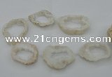 CNG2440 15.5 inches 45*50mm - 55*65mm freeform druzy agate beads