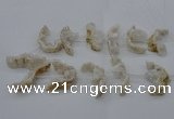 CNG2442 15.5 inches 10*20mm - 25*55mm freeform druzy agate beads