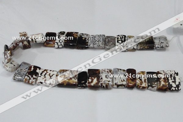 CNG2526 15.5 inches 10*20mm - 20*25mm freeform agate beads