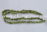 CNG2537 4*6mm – 6*10mm nuggets peridot beads wholesale