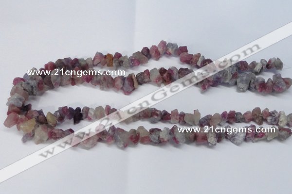 CNG2545 4*6mm – 6*10mm nuggets tourmaline beads wholesale