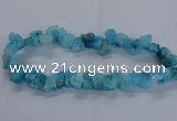 CNG2584 15.5 inches 13*18mm - 15*25mm nuggets druzy agate beads