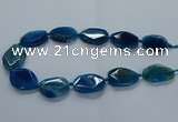 CNG2639 15.5 inches 22*30mm - 25*35mm freeform agate beads