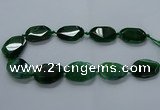 CNG2640 15.5 inches 22*30mm - 25*35mm freeform agate beads