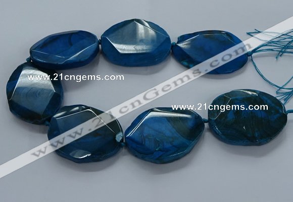 CNG2657 15.5 inches 38*48mm - 42*55mm freeform agate beads