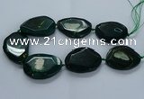 CNG2659 15.5 inches 38*48mm - 42*55mm freeform agate beads