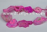 CNG2674 15.5 inches 30*40mm - 40*50mm freeform druzy agate beads