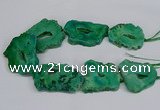 CNG2681 15.5 inches 30*40mm - 40*50mm freeform druzy agate beads