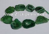 CNG2682 15.5 inches 30*40mm - 40*50mm freeform druzy agate beads