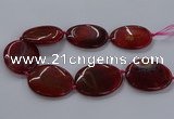 CNG2691 15.5 inches 40*50mm - 45*55mm freeform agate gemstone beads