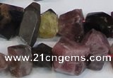 CNG2704 15.5 inches 10*14mm - 13*18mm faceted nuggets tourmaline beads