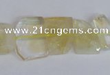 CNG2706 15.5 inches 13*18mm - 15*20mm freeform natural citrine beads