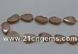 CNG2721 15.5 inches 18*28mm - 20*30mm freeform rose quartz beads