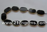 CNG2729 15.5 inches 18*28mm - 20*30mm freeform agate beads