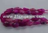 CNG2733 15.5 inches 15*30mm - 20*40mm nuggets agate beads