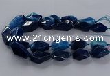 CNG2735 15.5 inches 15*30mm - 20*40mm nuggets agate beads