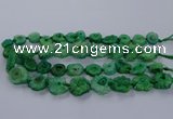 CNG2766 15.5 inches 15*20mm - 25*30mm freeform druzy agate beads