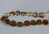 CNG2768 15.5 inches 20*22mm - 22*26mm freeform agate beads
