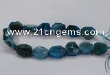 CNG2771 15.5 inches 20*22mm - 22*26mm freeform agate beads