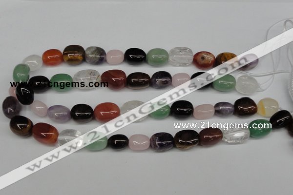 CNG28 15.5 inches 12*17mm nuggets mixed gemstone beads