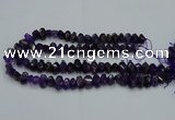 CNG2820 10*14mm - 13*18mm faceted nuggets amethyst beads