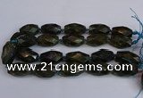 CNG2833 15.5 inches 18*30mm - 20*30mm faceted rice labradorite beads