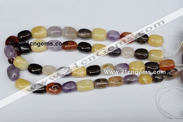 CNG29 15.5 inches 12*17mm nuggets mixed gemstone beads