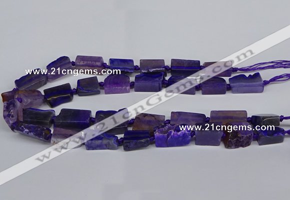 CNG2901 15.5 inches 12*16mm - 15*25mm freeform agate beads