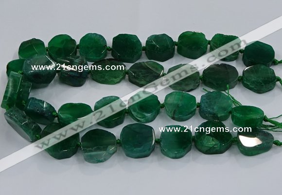 CNG2911 15.5 inches 12*16mm - 15*25mm freeform agate beads