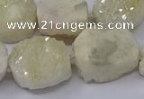 CNG2975 15.5 inches 13*18mm - 20*25mm freeform druzy agate beads