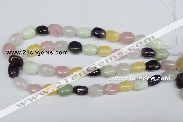 CNG30 15.5 inches 12*17mm nuggets mixed gemstone beads