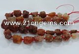 CNG3001 15.5 inches 15*20mm - 22*30mm nuggets agate beads