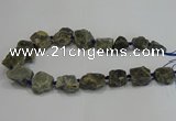 CNG3008 15.5 inches 15*20mm - 22*30mm nuggets labradorite beads