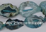 CNG3114 15.5 inches 13*18mm - 18*25mm freeform druzy agate beads