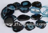 CNG3136 15.5 inches 35*45mm - 45*50mm freeform druzy agate beads