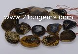CNG3193 15.5 inches 35*45mm - 40*50mm freeform opal gemstone beads