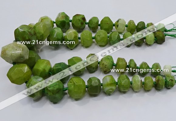 CNG3233 15.5 inches 12*16mm - 25*30mm nuggets agate beads