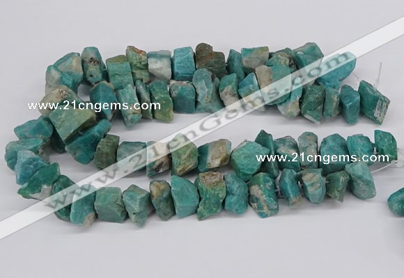 CNG3245 15.5 inches 15*20mm - 25*30mm nuggets amazonite beads