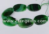 CNG3353 15.5 inches 40*50mm - 45*60mm freeform agate beads