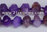 CNG3366 15.5 inches 10*14mm - 12*16mm nuggets agate beads