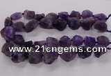 CNG3423 15.5 inches 15*20mm - 20*30mm nuggets amethyst beads