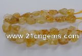 CNG3424 15.5 inches 15*20mm - 20*30mm nuggets citrine beads