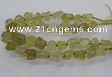 CNG3425 15.5 inches 15*20mm - 20*30mm nuggets lemon quartz beads