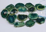 CNG3463 15.5 inches 35*40mm - 45*55mm freeform agate beads