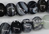 CNG35 15.5 inches 11*15mm nuggets madagascar agate gemstone beads